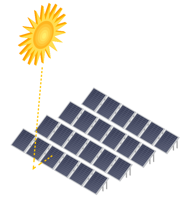 Conectamos nossas usinas solares ao seu negócio.